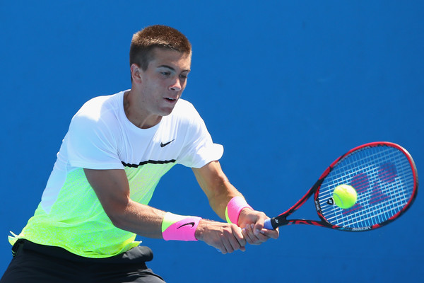 Hottie Coric wasted a good opportunity to move through to the 2nd round of a major