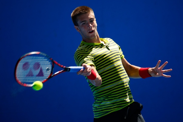 Youngster Borna Coric is looking to make a splash on the tour this year