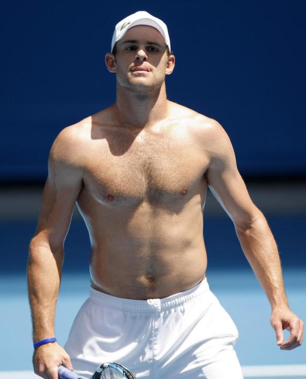 Roddick giving you his life all sexy and shirtless