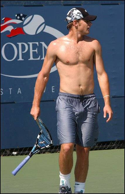 A hard man is always a good find and Andy Roddick is thrusting it all in your face