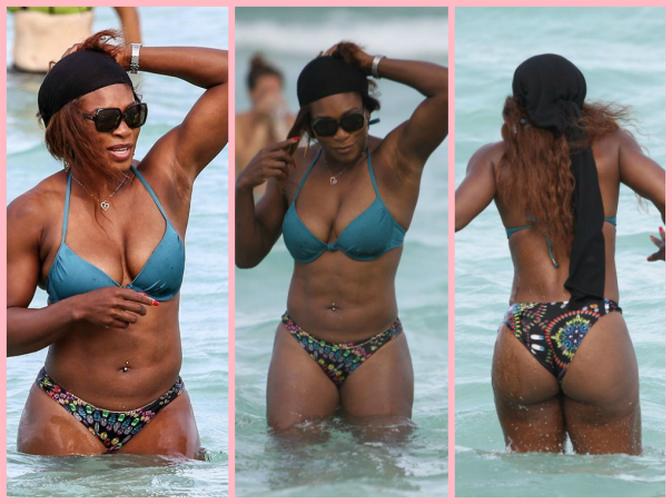 Serena is giving you BODYYY